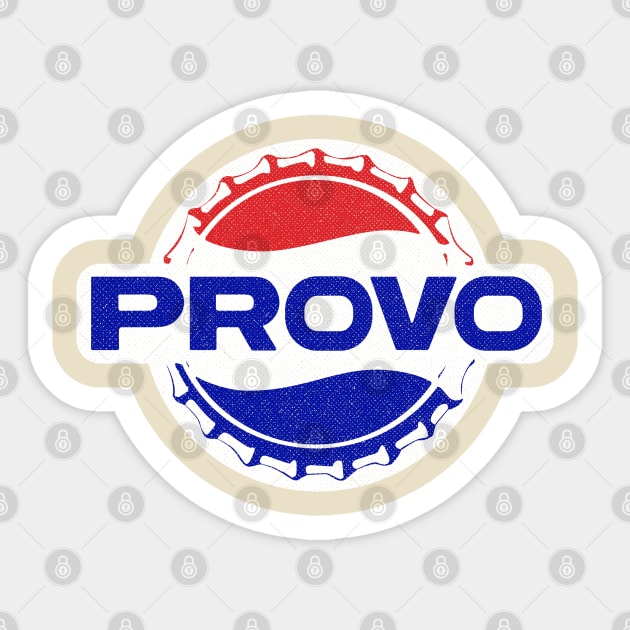 Provo, Utah Sticker by LocalZonly